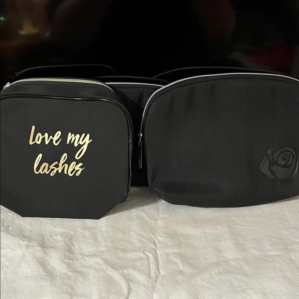 Lancôme lot of 3 Makeup Bags NWOT - Picture 1 of 9